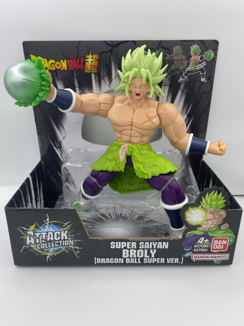 Dragon Ball super Saiyan Broly action figure Attack Collection - Picture 10 of 11